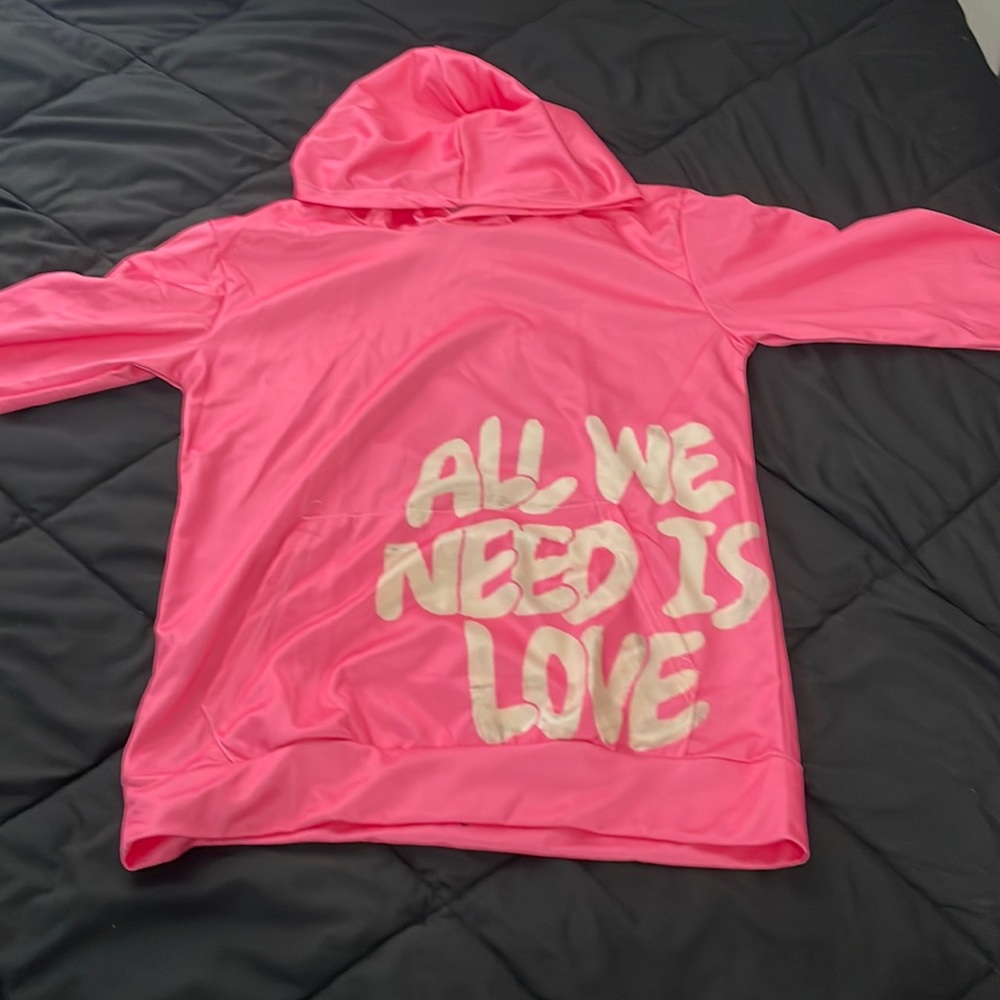 All we need is love hoodie